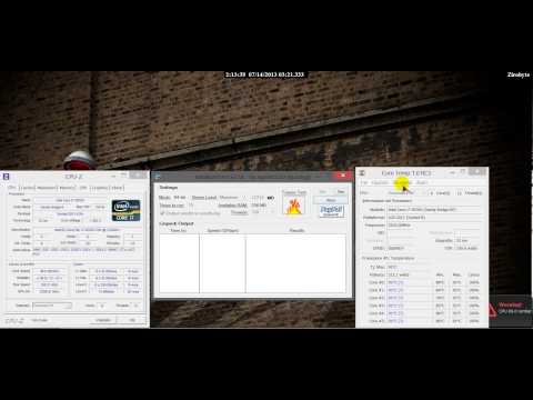 how to intel burn test