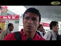 Hernando Pati�o despues del encuentro Santa fe Vs Envigado