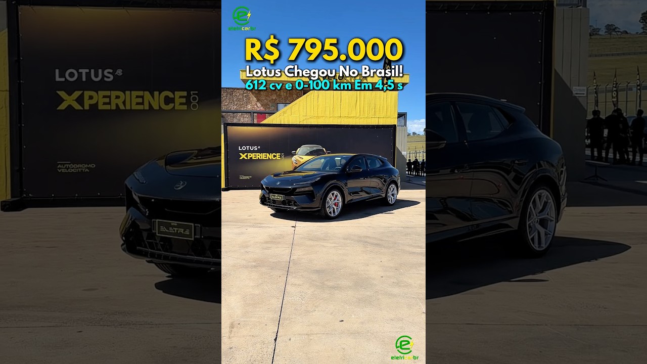 R$ 795.000 e a Lotus na Briga dos SUVs Elétricos de Alto Luxo