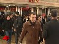 shoppers, who had snapped their wallets shut since september, flocked to stores friday to grab deals on everything from tvs to toys. the ap's mark hamrick reports. (nov. 28)