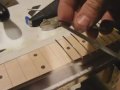 One Piece Neck/Body Build Part 13: Installing frets