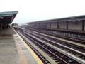F train come out of the Mist