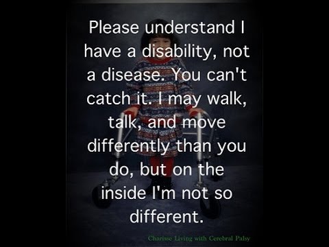 cerebral palsy - My name is Charisse and I have Cerebral Palsy and Ataxia. This is a video about my life journey with Cerebral Palsy, starting from when I was born up to the ...