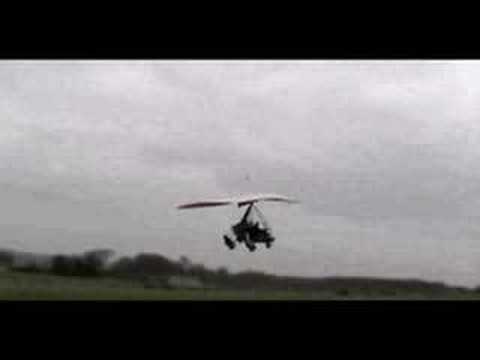 Microlight in East Lothian