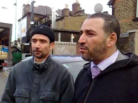 ALGERIEN ACTEUR SHEIKH AL HADJ LAKHDAR A WALTHAMSTOW (LONDON)