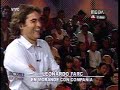 Leonardo Farc junto a el simio Larry