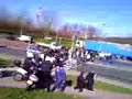 Chutes de policier � scooter