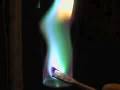 COPPER BROMIDE flame test