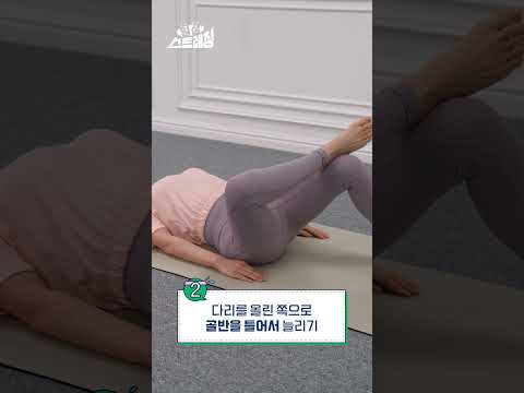 통증을 줄여주는 골반 교정 스트레칭