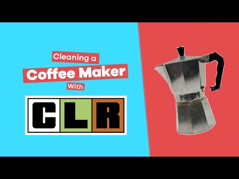 Cleaning a Coffee Maker with CLR Cleaning a Coffee Maker with CLR