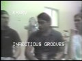 featuring part 1 of an interview by mike diablo with funky and cyco-delic: infectious grooves!

kasrvnotebook: the infectious grooves are a funk metal band led by suicidal tendencies frontman mike muir. it also features former excel guitarist adam siegel, ex-suicidal tendencies, now metallica, bassist robert trujillo, and ex-jane's addiction drummer stephen perkins. to date, the project released four albums between 1991 and 2000.

though muir's sense of humor was often obvious with suicidal tendencies, infectious grooves often brought out a goofier type of humor: their albums contain comedy skits by a reptilian lover named sarsippius.

for more info: http://www.myspace.com/infectiousgroovesofficial

