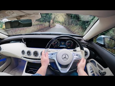 Mercedes S Class Convertible POV Test Drive | Country Roads