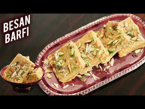 How To Make Besan Barfi | Besan Ki Barfi | Diwali Special Recipe | Quick And Easy Recipe | Ruchi