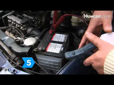 how to put a battery in a car