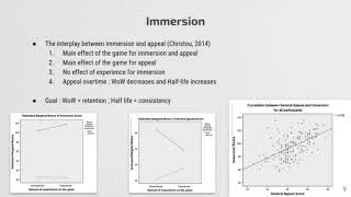 Immersion, Flow and Usability in Games