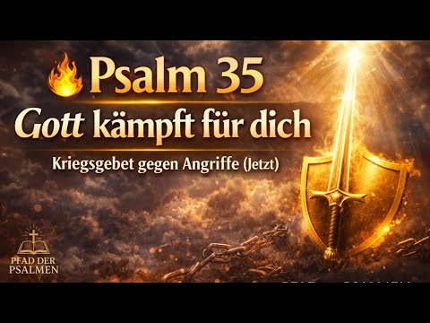 🔥 Psalm 35 — Gott kämpft für dich | Kriegsgebet gegen Angriffe (Jetzt)