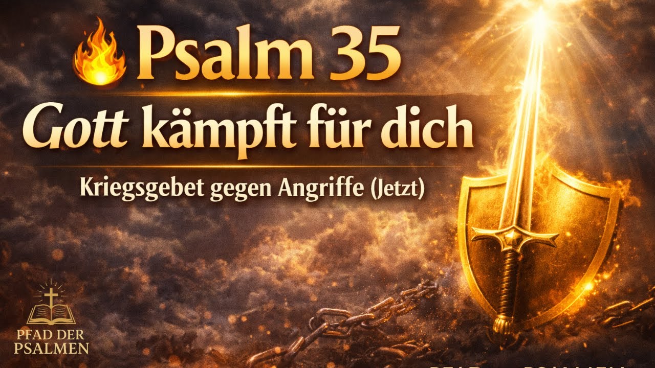 🔥 Psalm 35 — Gott kämpft für dich | Kriegsgebet gegen Angriffe (Jetzt)