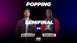 Iron Mike vs Nio Boogie – BTS 2022 Popping 1/2 Final