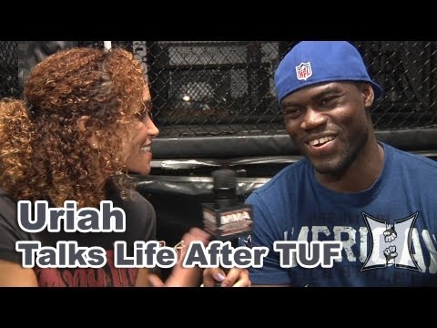 UFC - MMA H.E.A.T.'s Karyn Bryant talks with UFC Middleweight Uriah Hall at Reign Training Center and hears what he has to say about his first training session wit...