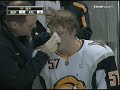 Jim Slater cranks Tyler Myers