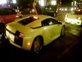 Lamborghini and Ferrari in Fordham Road