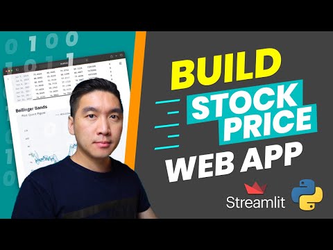How to build a Stock price web app | Streamlit #20 How to build a Stock price web app | Streamlit #20