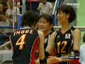 2009 Asia Women's volleyball Championship KOREA X JAPAN 2SET [1/3]