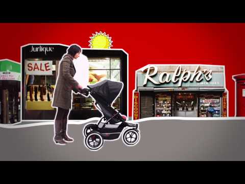 Explorer Stroller - Red