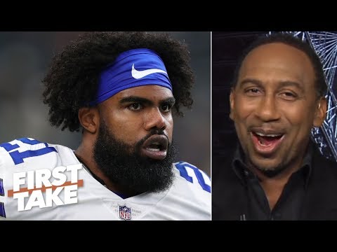 Video: Jerry Jones is trying to agitate Ezekiel Elliott with ‘Zeke who?’ comment – Stephen A. | First Take
