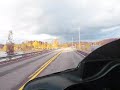 Clip from the road 62 in Finland