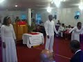 church anniversary. (from left) lisa d'jai and courtney (power up & go dance team)