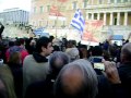 Police violence against Mikis Theodorakis and peaceful protesters