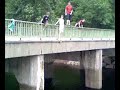 Ceez, Stu, Will and Oli jump off