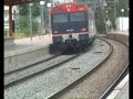Tr�fico de trenes en Vilanova i la Geltr�