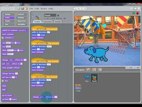scratch - This is a video tutorial for the first lesson of Scratch for the Worcester Public Library. This series of lessons was created by a group of WPI students. Thi...