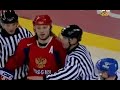 Highlights from the 3rd period of the semifinal battle between Russia and Finland. Teemu Selänne interviewed at the end.Players in the video:- Alexander Ovechkin (Washington Capitals)- Petteri Nummelin (now Minnesota Wild)- Toni Lydman (Buffalo Sabres)- Antero Niittymäki (Philadelphia Flyers)- Teppo Numminen (Buffalo Sabres)- Jere Lehtinen (Dallas Stars)- Niklas Hagman (Dallas Stars)- Yevgeni Nabokov (San Jose Sharks)- Ville Peltonen (now Florida Panthers)- Olli Jokinen ((captain of) Florida Panthers)- Darius Kasparaitis (Hartford Wolf Pack)- Teemu Selänne (Anaheim Ducks)- Saku Koivu ((captain of) Montreal Canadiens)