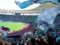 Inno Non Mollare Mai Lazio dai distinti ovest