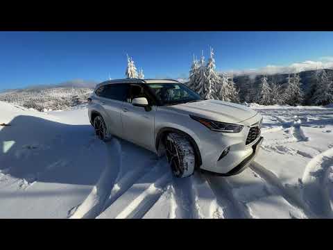 toyota highlander 25 hybrid 2021 ep 1 snow test