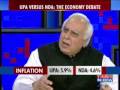 The Newshour Debate 'UPA v/s NDA:The Economy' Part 1
