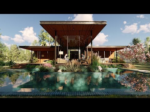LUMION 8 Pro Render Modern House#7