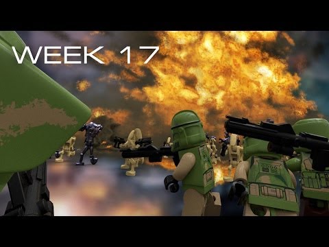 Building Kashyyyk in LEGO - Week 17: Tree Building