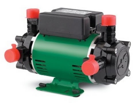 how to fit shower pump