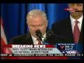 President-Elect Barack Obama Introduces His National Security Team, Robert Gates to stay on as Secretary of Defense 12-1-2008