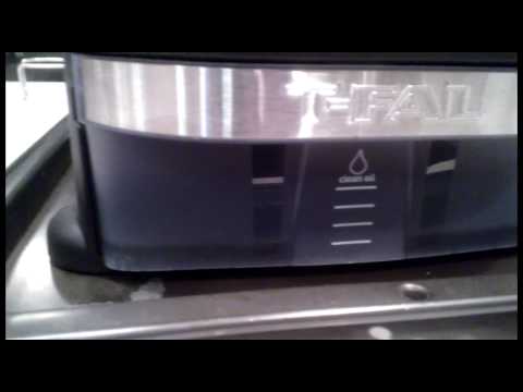 how to drain t fal deep fryer