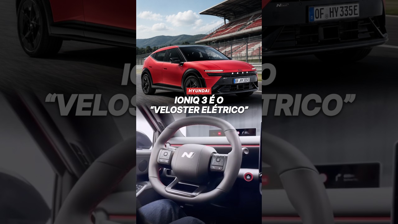 Hyundai IONIQ 3 é o “Veloster Elétrico”