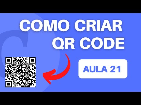 Como Criar Código QR (QR CODE) no Canva - Aula 21