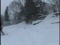 SnowBoard Jump (with some snowsk8in)