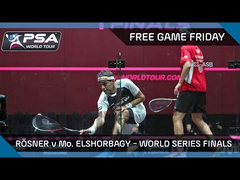 Squash: Free Game Friday - Rösner v Mo. ElShorbagy - PSA Dubai World Series Finals 2016/17