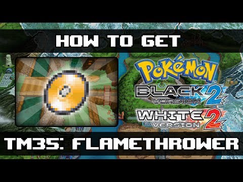 how to find tm flamethrower in pokemon white