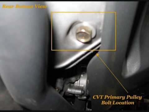 Burgman 650 – DIY – CVT Primary Pulley Bolt Replacement